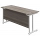 Olton 600mm Deep Cantilever Straight Office Desk